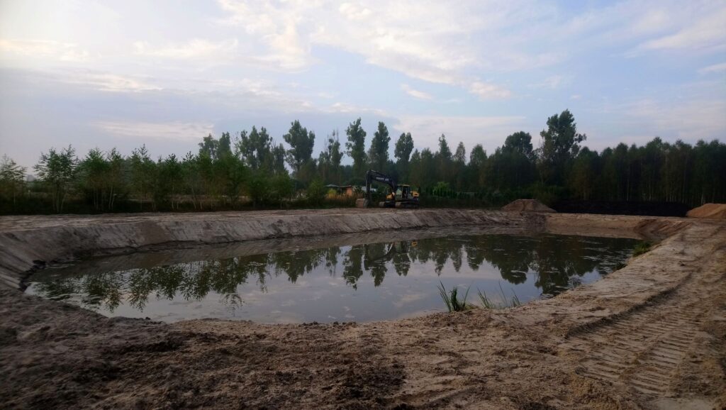 Staw Lisow Uslugi Koparka Stankop 2